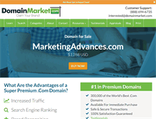 Tablet Screenshot of marketingadvances.com